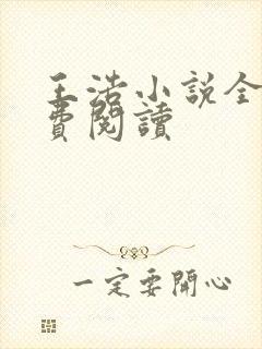 王浩小说全文免费阅读