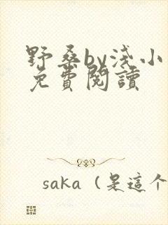 野桑by浅小说免费阅读