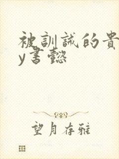 被训诫的贵妃by书懿