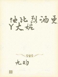 他比烈酒更撩BY大婉