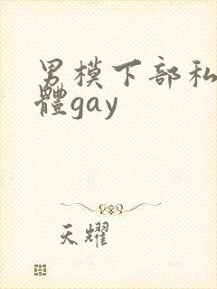 男模下部私密裸体gay