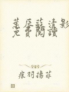叶辰苏清影全文免费阅读封面