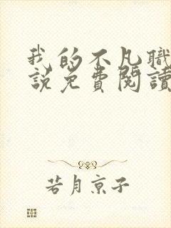 我的不凡职业小说免费阅读封面