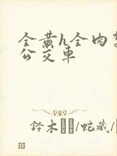 全黄h全肉禁乱公交车