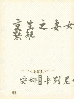 重生之妻女掠夺系统封面