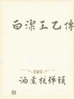 白洁王乙传说
