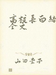 高校长白结小说全文