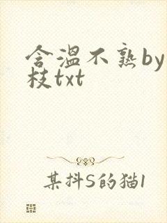 含温不熟by词枝txt