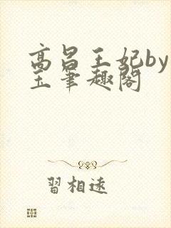 高昌王妃by黛玉笔趣阁封面