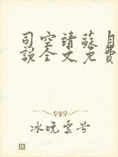 司空靖苏月汐小说全文免费阅读