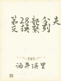 第28部分夫妇交换系列