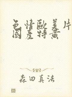 色情欧美片午夜国产特黄