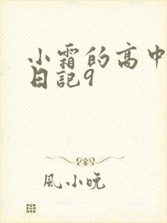 小霜的高中成长日记9封面