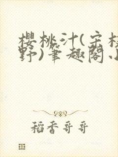 樱桃汁(宋枝江野)笔趣阁小说封面