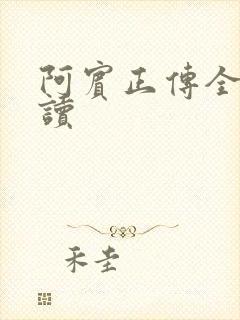 阿宾正传全文阅读