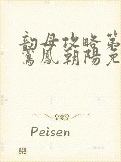 韵母攻略第二部鸾凤朝阳免费阅读