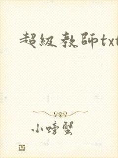 超级教师txt