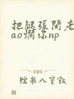 把腿张开老子cao烂你np