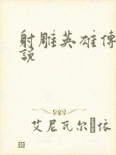 射雕英雄传 小说