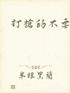 打枪的不要封面