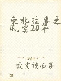 东北往事之黑道风云20年