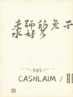 老师的兔子好软水好多