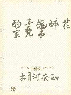 酌青栀醉花阴贺家兄弟