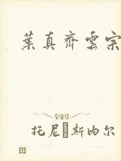 叶真齐云宗免费