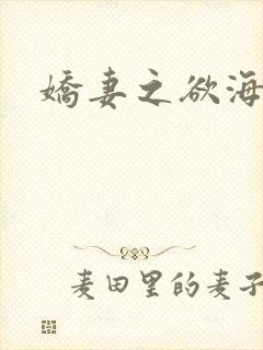 娇妻之欲海泛舟