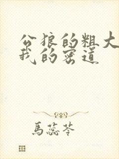 公狼的粗大挺进我的密道