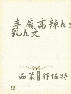 寺庙高辣h文乱乳h文