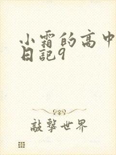 小霜的高中成长日记9