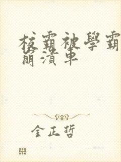 校霸被学霸玩到崩溃车