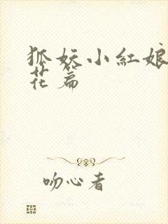 狐妖小红娘两生花篇封面