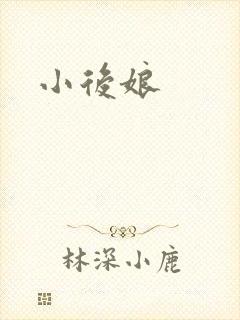 小后娘封面