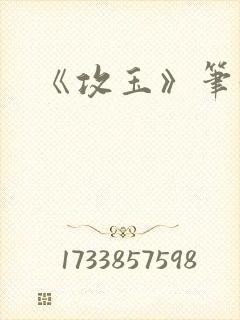 《攻玉》笔趣阁