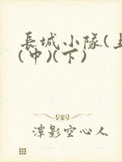 长城小队(上)(中)(下)