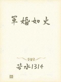 军婚如火封面