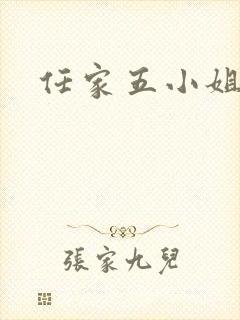 任家五小姐封面