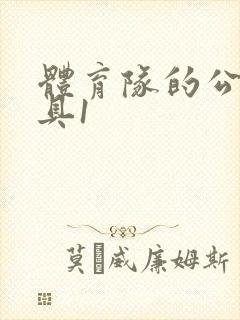 体育队的公用玩具1