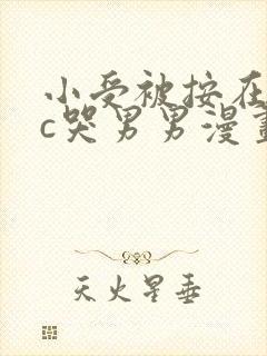 小受被按在墙上c哭男男漫画