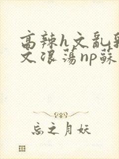 高辣h文乱乳h文浪荡np苏夏