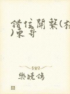 错位关系(校园)东哥