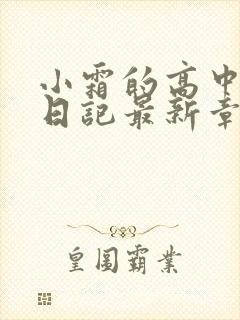 小霜的高中成长日记最新章节