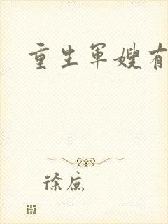 重生军嫂有空间