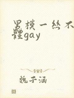 男模一丝不佳男体gay