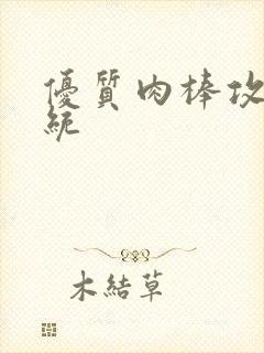 优质肉棒攻略系统