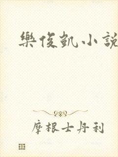 乐俊凯小说封面