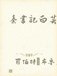 秦书记白芸封面