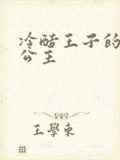 冷酷王子的淘气公主